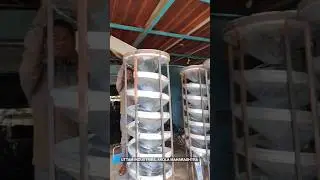 Spiral Separator. Quick grain cleaning machine.Useful in cleaning round grains.