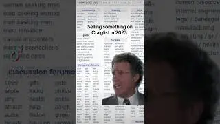 Bring 👏 Backup 👏 #craigslist #selling #flipping #funny