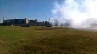 TXSG Change of Command Salute Battery 10 4 2014