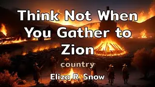 Think Not When You Gather to Zion | a country song with lyrics by Eliza R. Snow | AMusExperiment