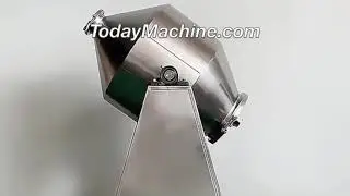 Double Cone Mixer Pineapple Apple Orange Powder Mixing Machine