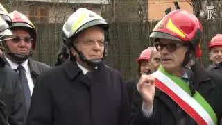 Il Presidente Mattarella visita Ussita