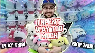 I Spent $100 Playing Claw Machines and You Won't Believe How Much I WON!