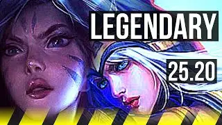 KAI'SA & Karma vs ASHE & Pyke (ADC) | Legendary, 26/2/6, 49k DMG | EUW Diamond | 25.20