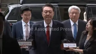 Ex-South Korean leader Yoon appears in Seoul court for hearing on possible arrest warrant