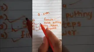 Simple and smart Math study tricks.