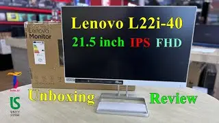 Lenovo L22i-40 Unboxing & Review | 21.5 inch IPS FHD 75Hz Monitor