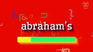 How to say 