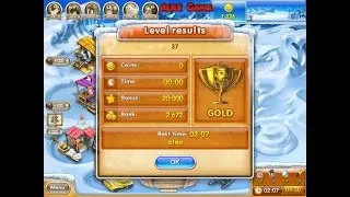 Farm Frenzy 3 Ice Age (level 37) only GOLD Веселая ферма 3 Ледниковый период (уровень 37) Золото