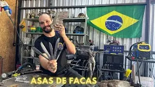 MACETES PARA FAZER ASAS DE ANJO COM FACAS - WELDING PROJECT - METALART