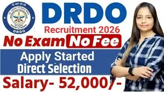 DRDO Recruitment 2026|New Vacancy 2026|Govt Jobs February 2026|Technical Government Job Study