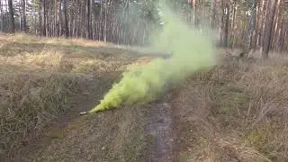 Gelbe Rauchbome Produkttest Rauchbombe Gelb