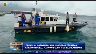 PENCARIAN KORBAN HILANG DI SEKITAR PERAIRAN ROHOMONI PULAU HARUKU BELUM MEMBUAHKAN HASIL