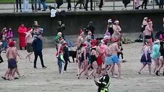 Portrush Santa Swim 2025.