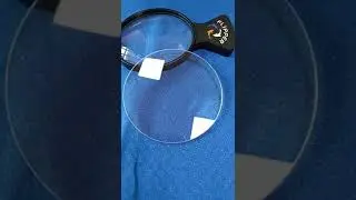 Magnifying glass, 5x magnifying lens, handheld magnifying glass for reading - black