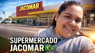 CUBANA en BRASIL visita por PRIMERA VEZ el supermercado JACOMAR 2025 🇧🇷.