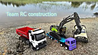 RC Construction Team Entertainment, Machineries Working all Year Long  #100k #rc #toys