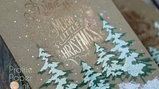 Tim Holtz Doodle Greetings 1 & 2 | AmyR 2016 Christmas Card Series #6