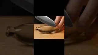 Glass Banana Cutting ASMR 🍌💎 Unreal Transparent Fruit Slice | Most Satisfying Video Ever!