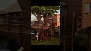 🌳 house #sims4 #vibe #games #aesthetic #treehouse