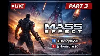 Mass Effect | Part 3 | No Commentary | LIVE Gameplay🔴