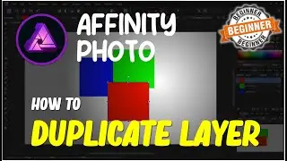 Affinity Photo How To Duplicate Layer