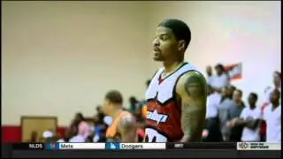 Makal Stibbins w/six blocks