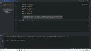 How to color text in python