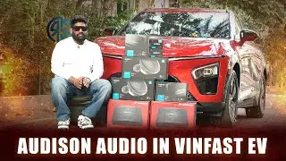 Audison Voce 2 installation turned Vinfast EV into a Concert hall.