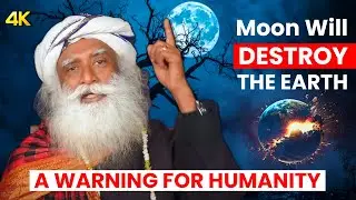 How MOON Will DESTROY the LIFE on EARTH?🌍 | SADHGURU Explains the TRUTH | 4K
