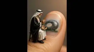 Tiny Artist Paints Dubai on a Fingernail &ndash; Museum, Marsa, & Burj!