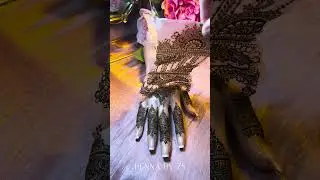 Henna peel off- ASMR #asmr #henna #satisfying #hennaart #arabichenna