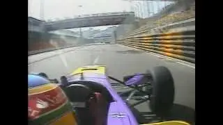 Macau F3 2007 - Bruno Senna Crash onboard