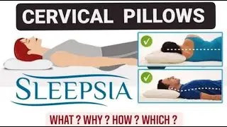 Say Goodbye to Neck & Shoulder Pain: The Sleepsia Pillow Solution