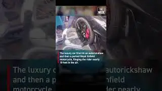 6 injured after Lamborghini crash on Kanpur&rsquo;s VIP road