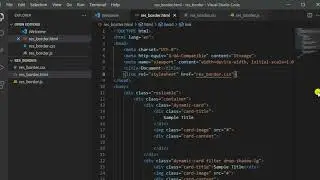 responsive border design without media queries | responsive web design