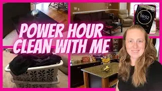 POWER HOUR CLEAN WITH ME | POWER HOUR WINTER 2021 | WINTER 2021 CLEANING MOTIVATION