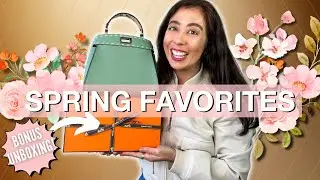 My Spring Favorites | Hermes, Lululemon, Longchamp, Skims, La Mer, Fendi!