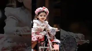 Cute Baby Fashion Show With Bike's #adorablebabies #aibaby