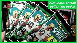 2025 Score Football Dollar Tree Packs