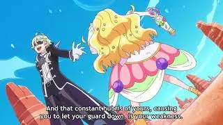 Delicious Party♡Pretty Cure - Cure Finale and Black Pepper Vs Narcistoru
