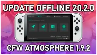 &iexcl;Actualiza tu NINTENDO SWITCH a 20.2.0 CON MAGIA! + CFW ATMOSPHERE 1.9.2 (Pack TODO INCLUIDO)