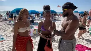 Asking strangers deep questions&hellip; (beach edition)