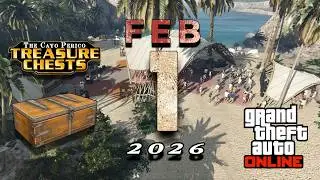 Cayo Treasure Chest Locations [February 1st] GTA Online 2026!!!