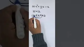 Factorization by splitting the middle term