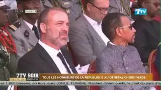 Tous les honneurs de la r&eacute;publique au G&eacute;n&eacute;ral Cheikh WADE