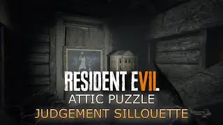 Resident Evil 7-Attic Judgement Sillouette Puzzle