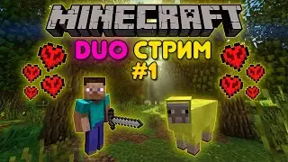 MINECRAFT DUO ИГРАЕМ | СТРИМ #1