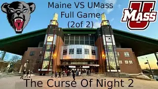 Maine VS University of Massachusetts Hockey Full Game (2 of 2)