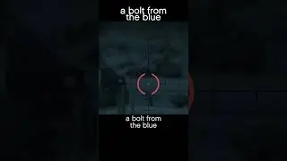 a bolt from the blue : something important or unusual that happens suddenly or unexpectedly